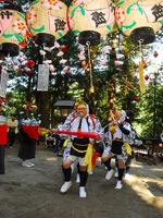 富山ささら舞いスッコとフクベの写真