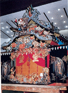 室町祭屋台の写真