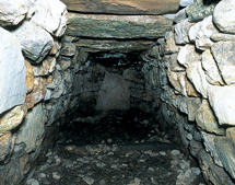 前方後円墳の写真