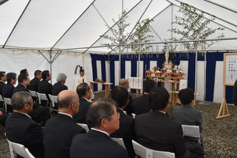 安全祈願祭の写真