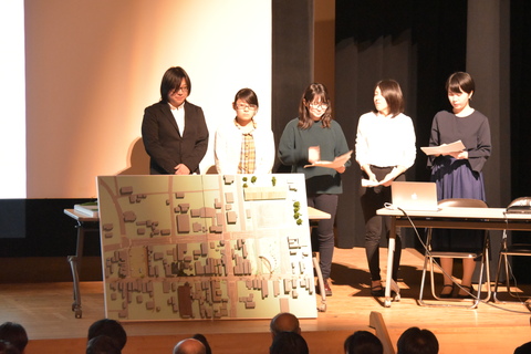 発表をする大学生の写真2