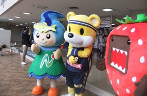 ブレッキーとどーもくんとなかちゃんの写真