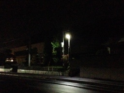 LED防犯灯の写真