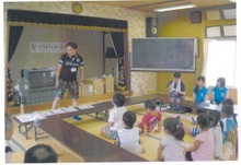 ごみの分別教室の風景写真