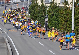ゆりがねマラソン大会の写真