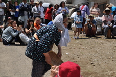 どじょうすくいの写真