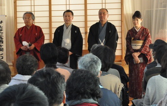 落語家のみなさんの写真 落語家のみなさんの写真