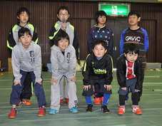 サッカーのスポーツ少年団の集合写真2
