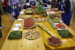 お母ちゃんcafeの料理の写真