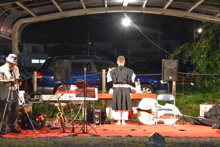 奉納演武の写真