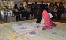 十二単後姿の写真