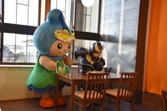 ダイジが食事をしている写真