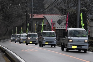 軽トラパレードの写真