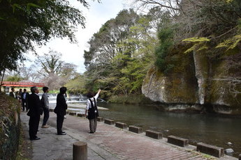 御前岩物産センター付近の写真