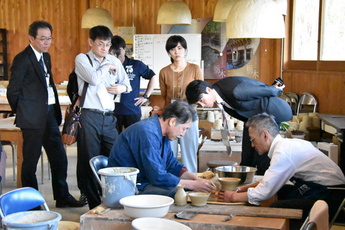 手びねり体験の写真