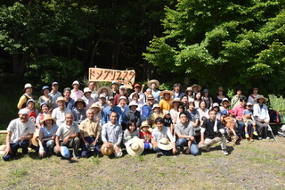 どんぐりフェスタの集合写真