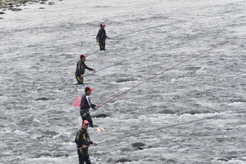 決勝戦の様子の写真