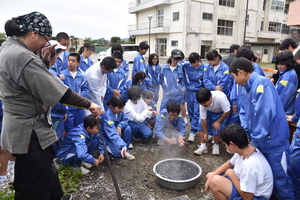 鉄の取り出しの写真