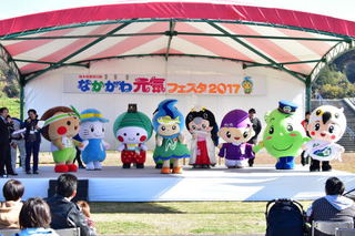 ゆるキャラたちの写真