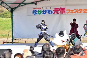 ヒーローショーの写真