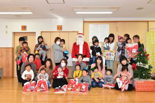 クリスマス会の集合写真