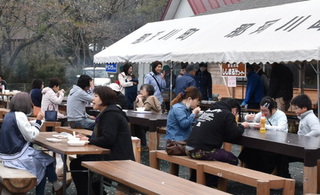 お花見会の写真