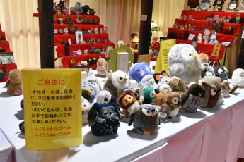 フクロウの小物の写真