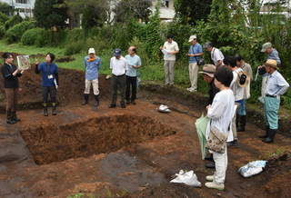 現地説明会の写真