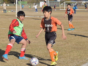 サッカー大会の写真