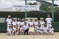 優勝チームの集合写真