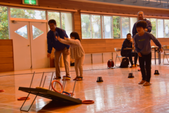 輪投げコーナーの写真