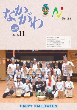 広報なかがわ平成30年11月号表紙