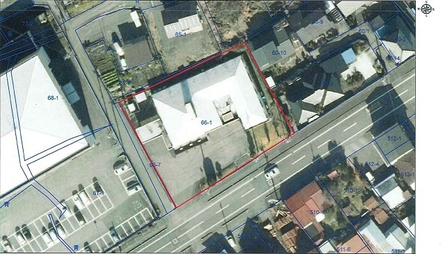 未利用公共施設等No.3の航空写真