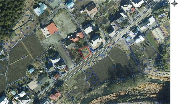 未利用公共施設等No.10の航空写真