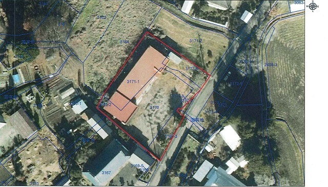 未利用公共施設等No.15の航空写真