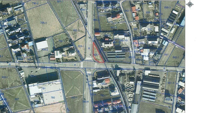 未利用公共施設等No.16-1の航空写真