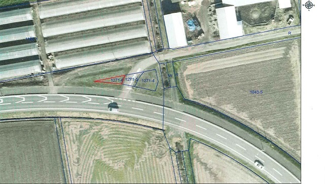 未利用公共施設等No.16-5の航空写真