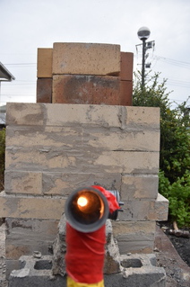 たたら製鉄の炉の写真