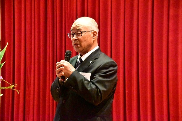 町長あいさつの写真