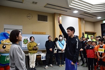 選手宣誓の写真