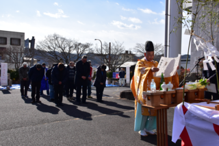 商工会主催の「市神祭」の写真