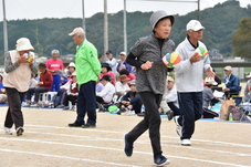 風船ふくらまし競争